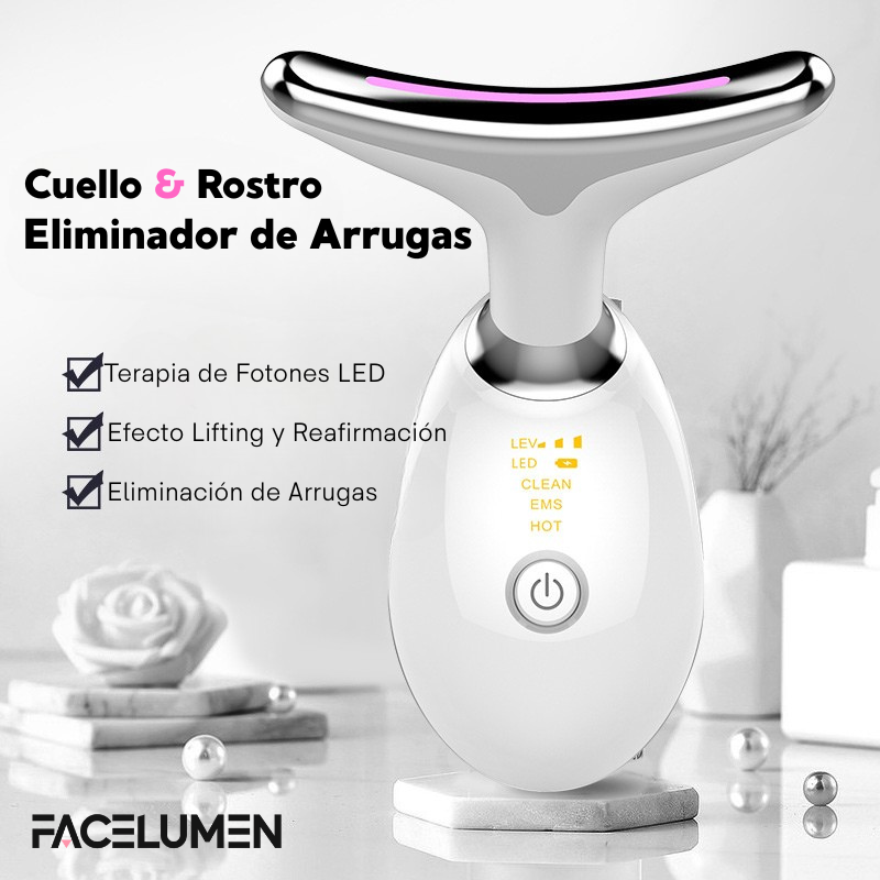 Facelumen™ Masajeador Tensor de Luz LED