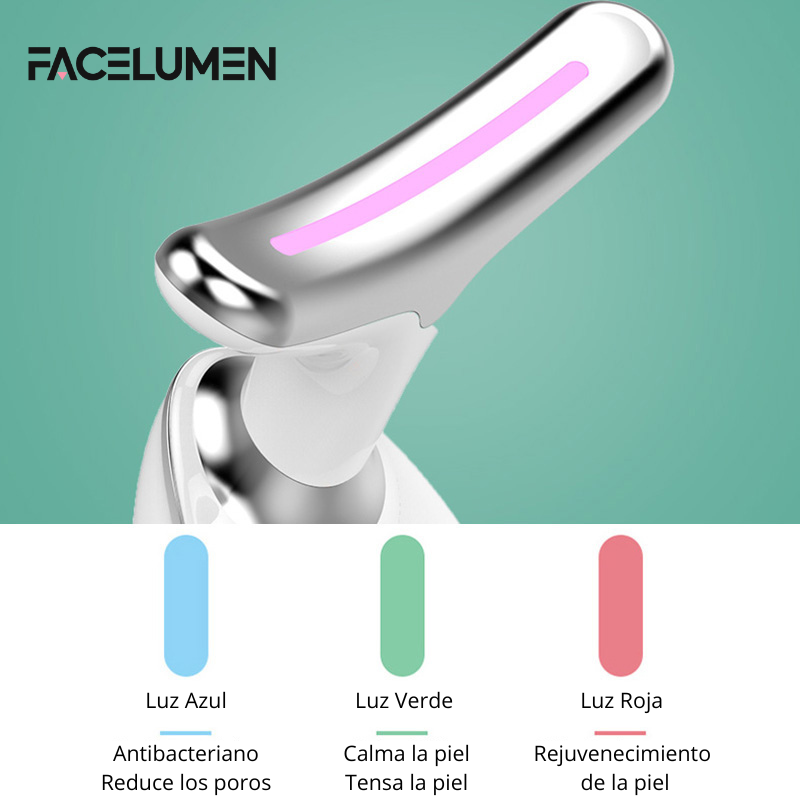 Facelumen™ Masajeador Tensor de Luz LED